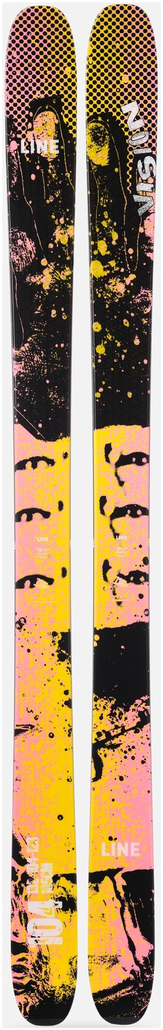 

Новая линейка лыж Vision 104 2025 года, длина 171 см