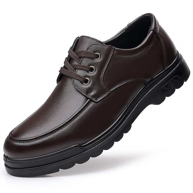 Мужские туфли EGCHI Men's Casual Shoes Men Mid-Top — фото 4