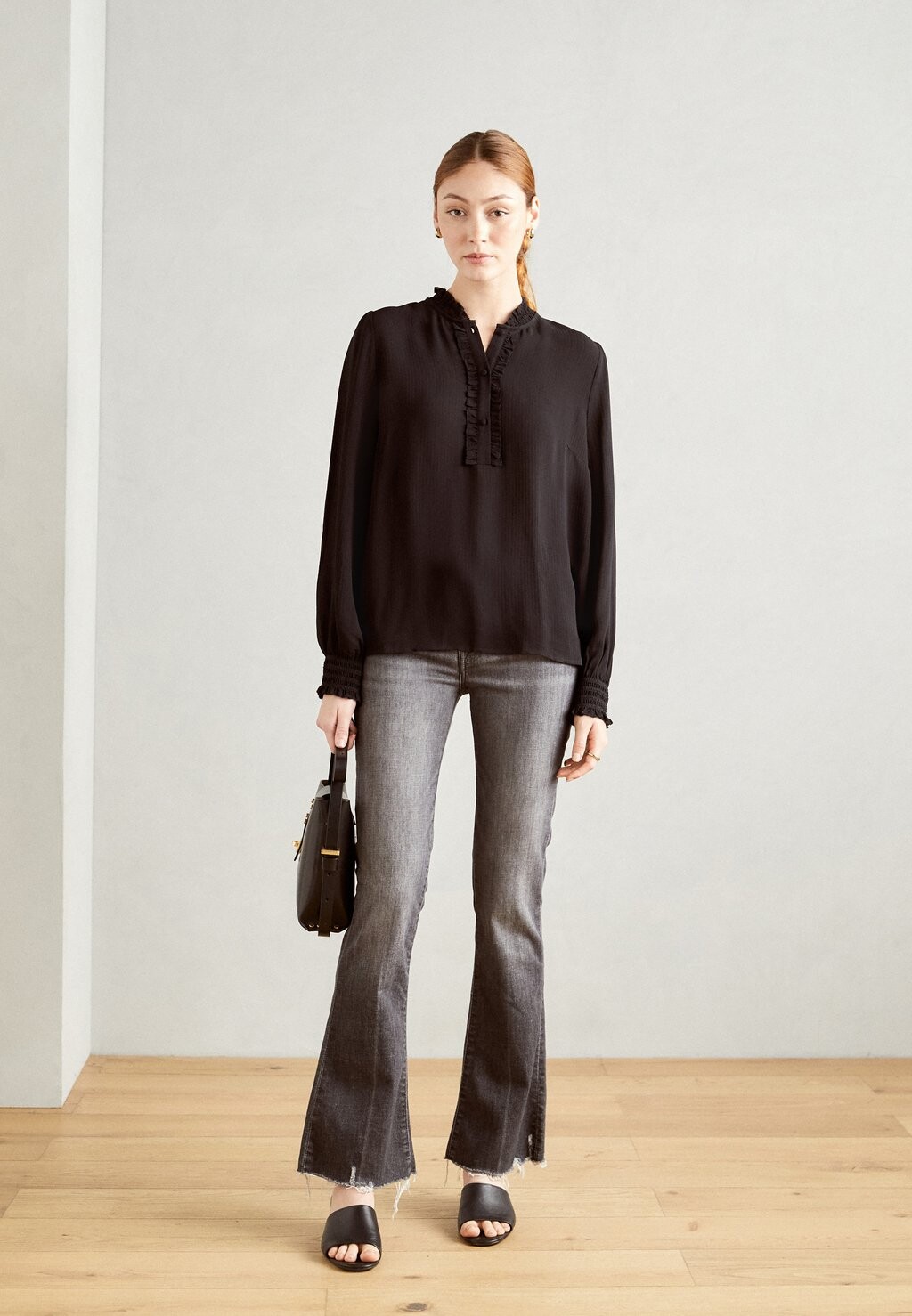 

Блуза RETA BLOUSE Mos Mosh, черный