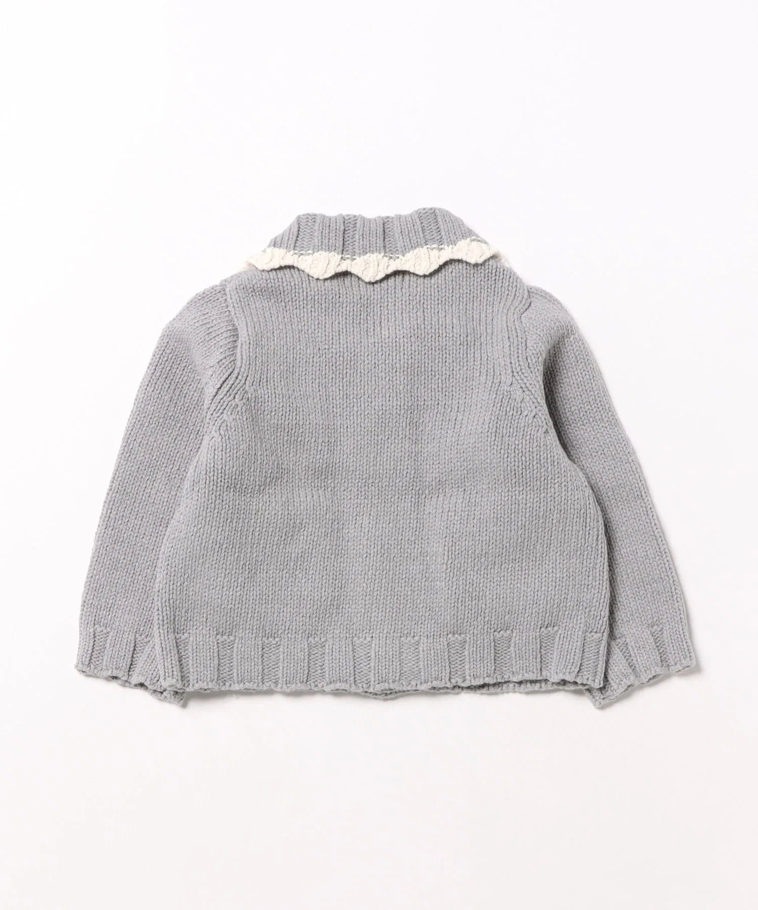 [Bs] [it] [Rylee+Cru] 25AW / Кардиган с волнистым краем — фото 2