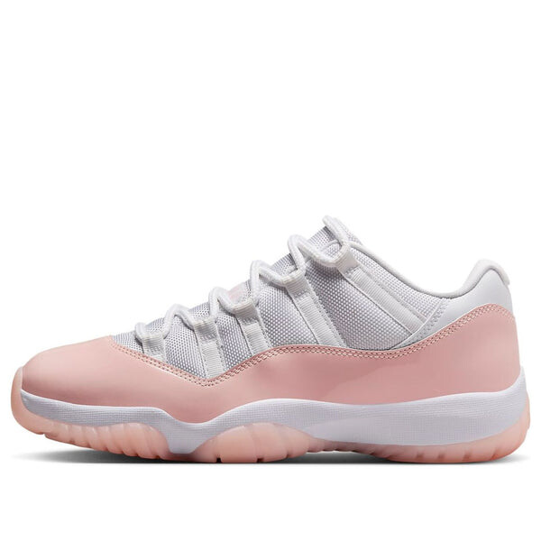 Кроссовки 11 ретро низкие Air Jordan, белый