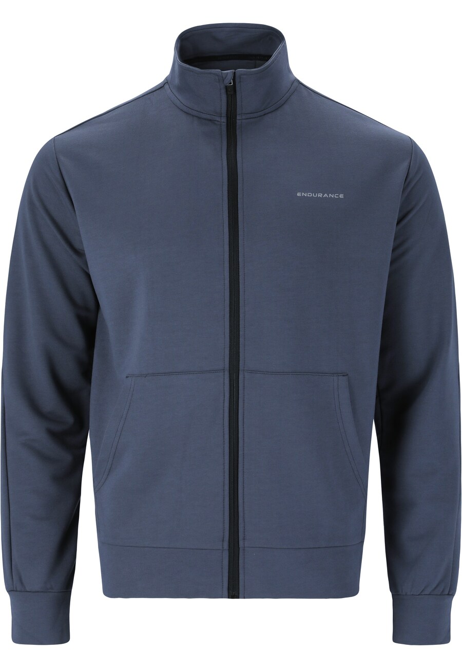 

Спортивная толстовка с капюшоном на молнии ENDURANCE Loweer, цвет Basalt grey/Silver grey