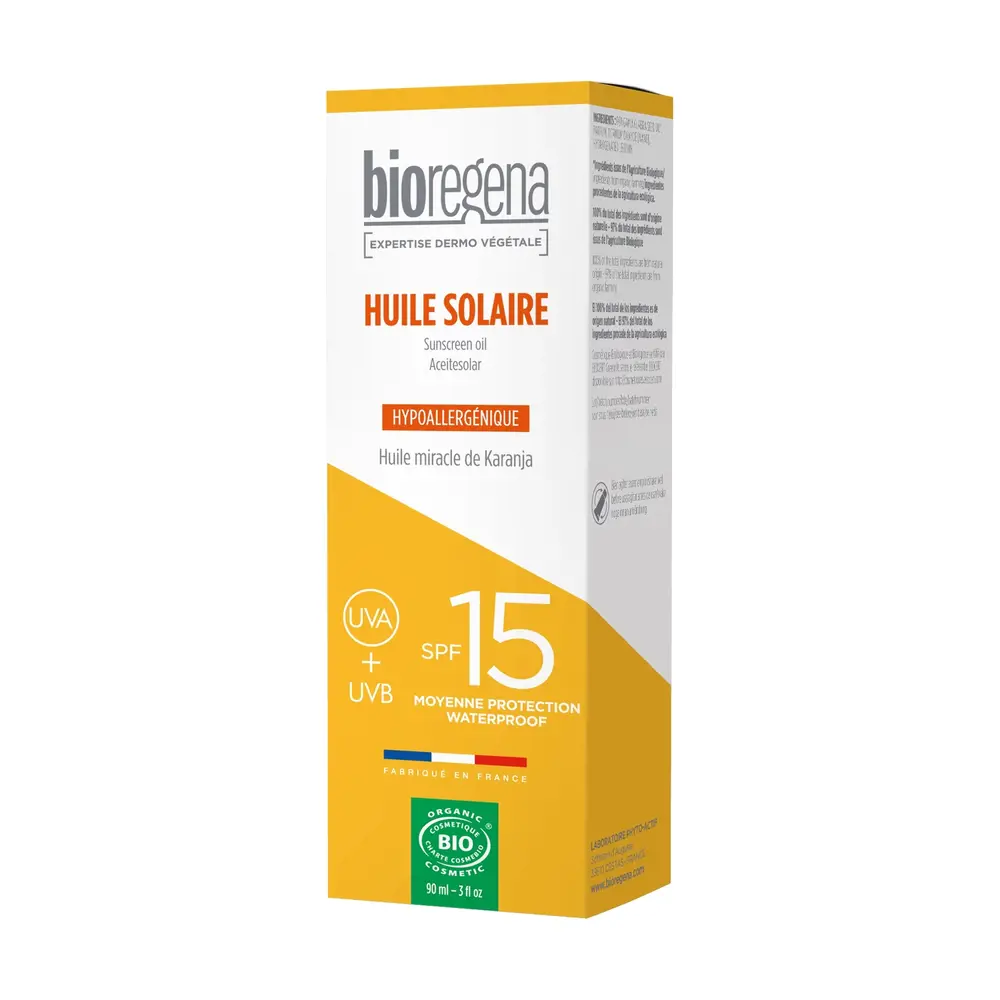

Солнцезащитный крем Aceite Protección Solar Spf15 Bioregena, 90 мл