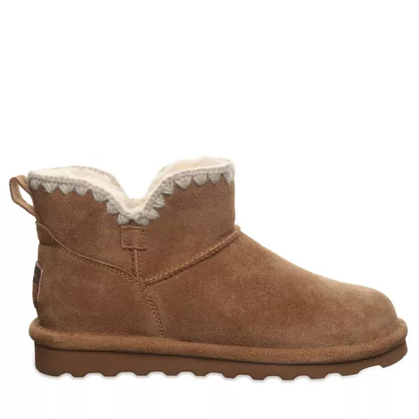 Женские ботильоны Yvonne с кружевной отделкой Bearpaw, цвет hickory — фото 2