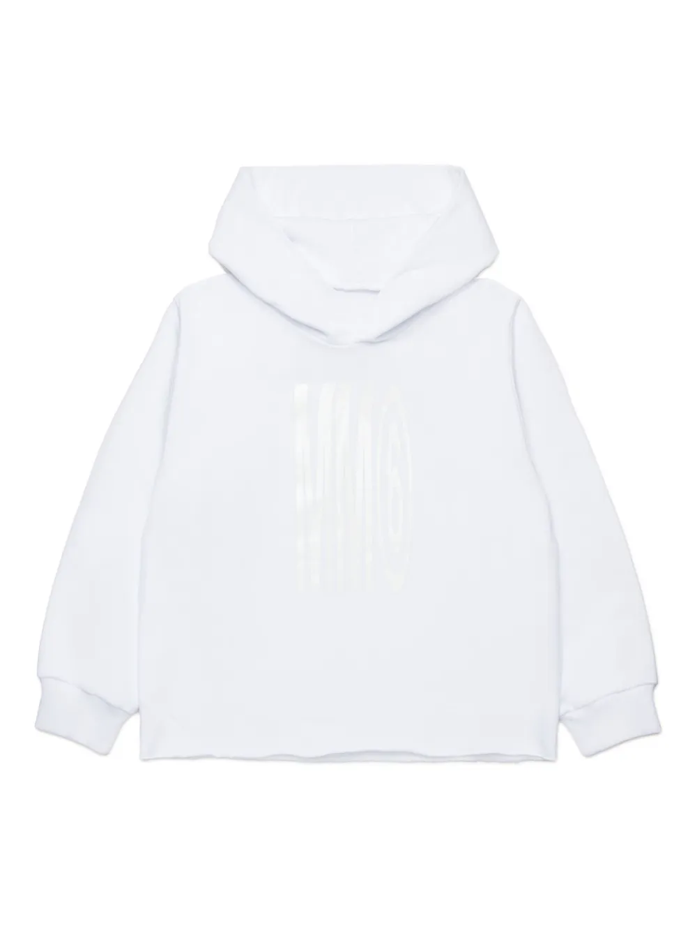 

Худи с логотипом MM6 Maison Margiela Kids, белый