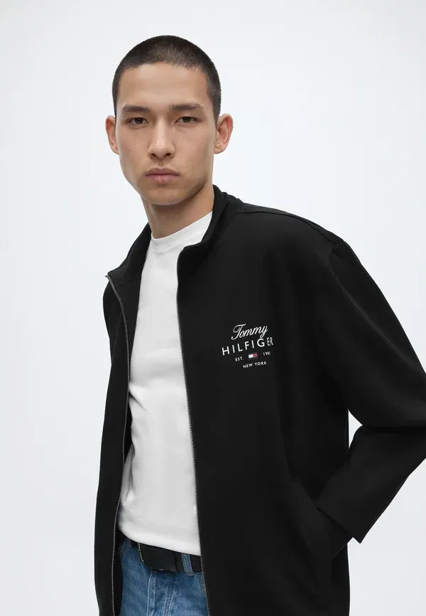 Толстовка на молнии Tommy Hilfiger, черный — фото 4