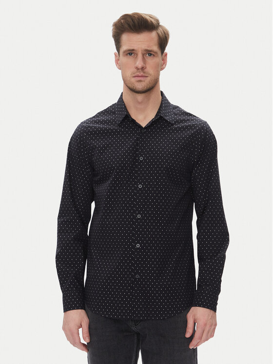 

Рубашка обычного кроя XM000719 AF13206 FB064 Armani Exchange, синий
