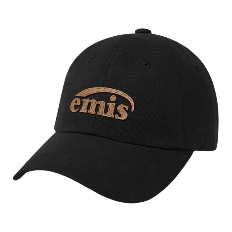 

Emis Хлопковая бейсболка унисекс черная, Black