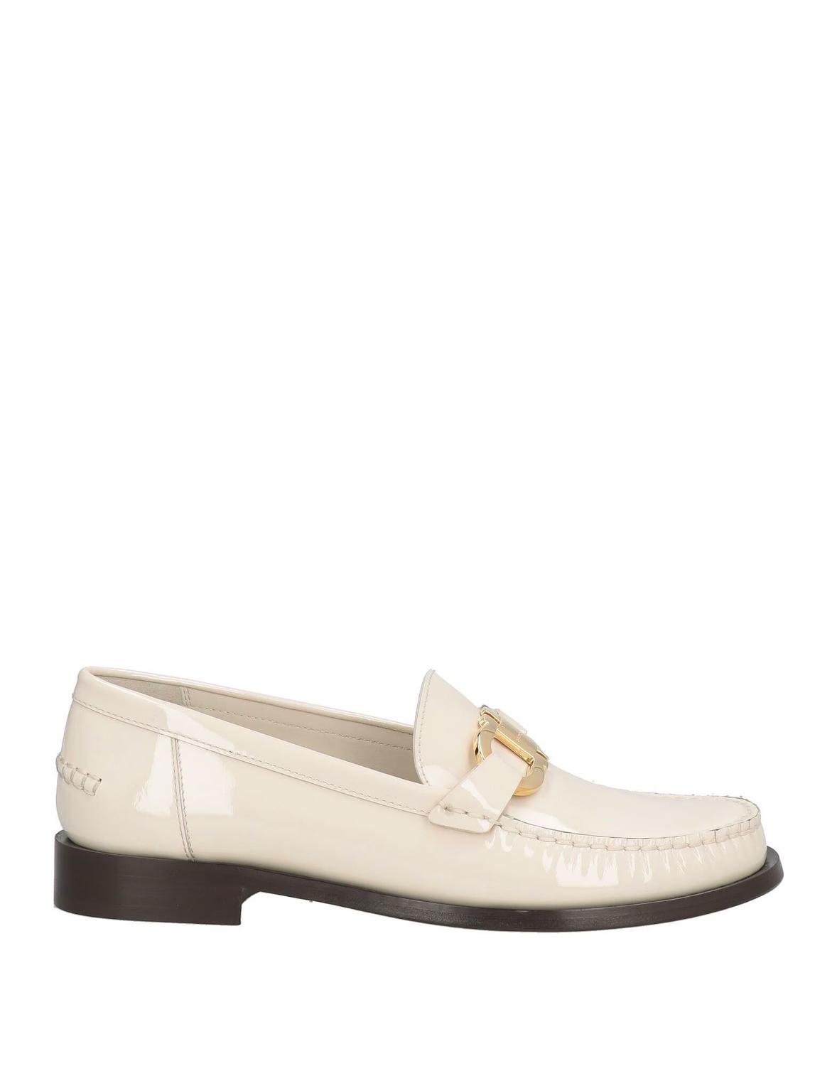 Лоферы Ferragamo, кремовый