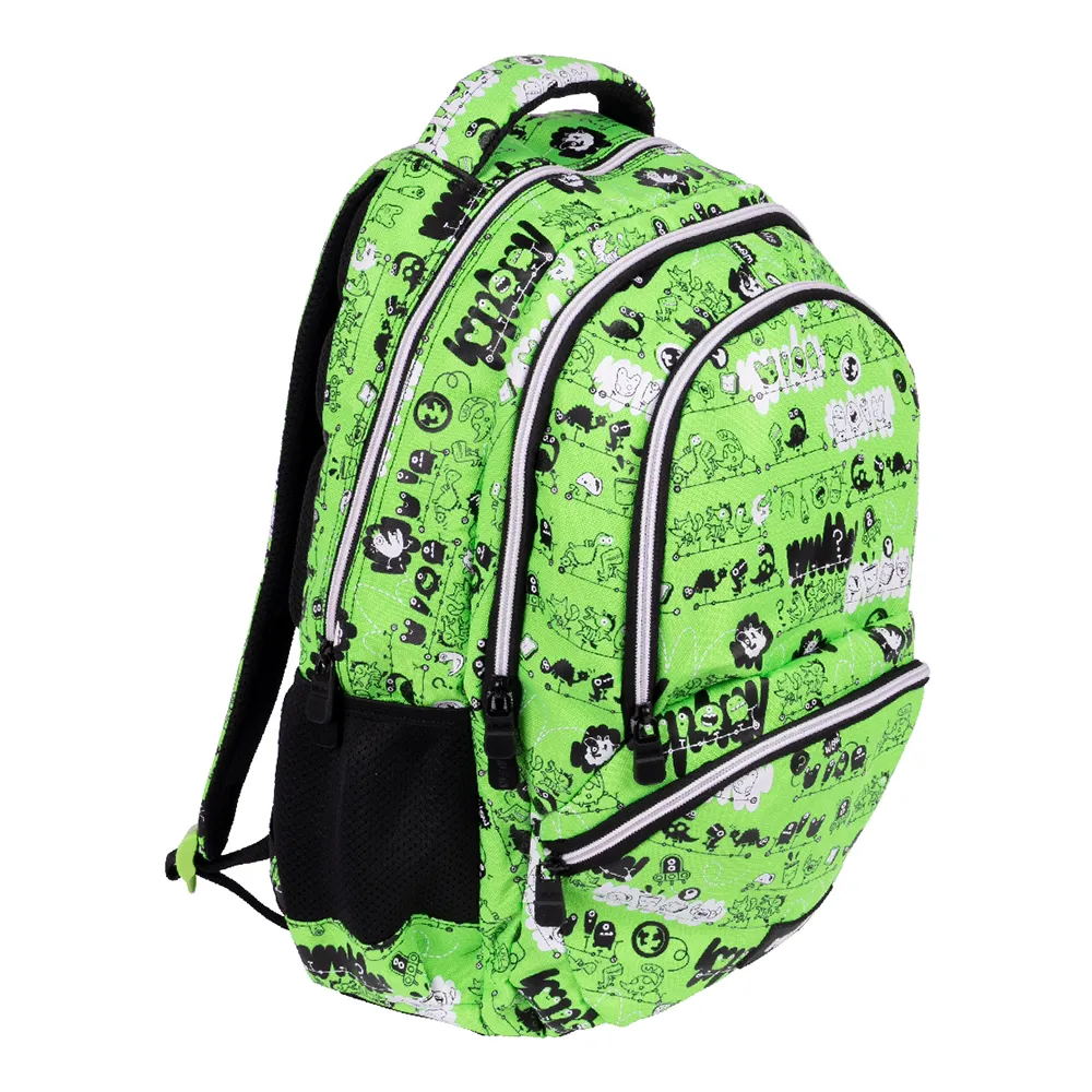 

Школьный рюкзак MILAN 4 на молнии, модель Tandem 2, специальная серия, 25 л, зеленый