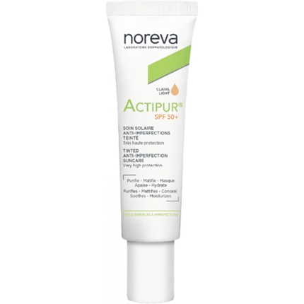 

Actipur Anti-Imperfection Sun Care SPF 50+ Light Tint 30 мл Noreva