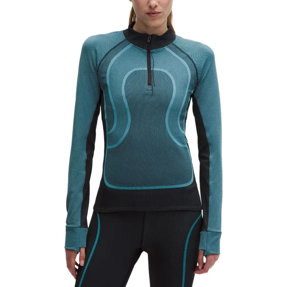 Фитнес-одежда Lululemon Black/Cloud Mountain Blue