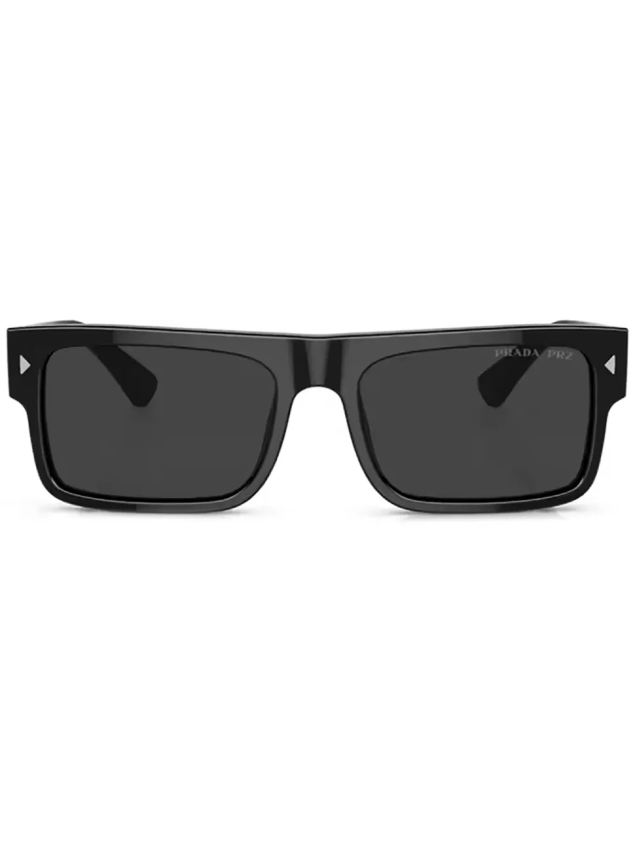 

Солнцезащитные очки в прямоугольной оправе Prada Eyewear, черный