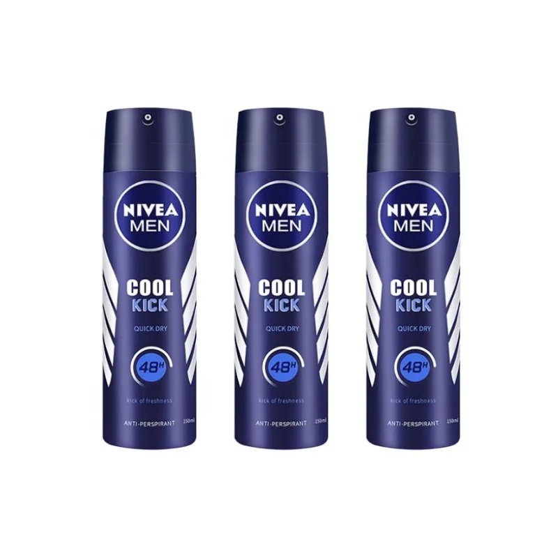 NIVEA Освежающий спрей с увлажняющим эффектом Ocean Cool Sprays 150 мл, 150ml*3
