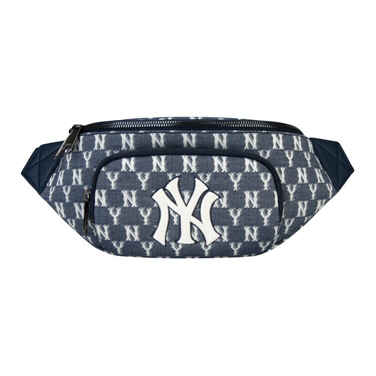 

Поясная сумка унисекс из коллекции MLB Monogram, Джинсовый синий