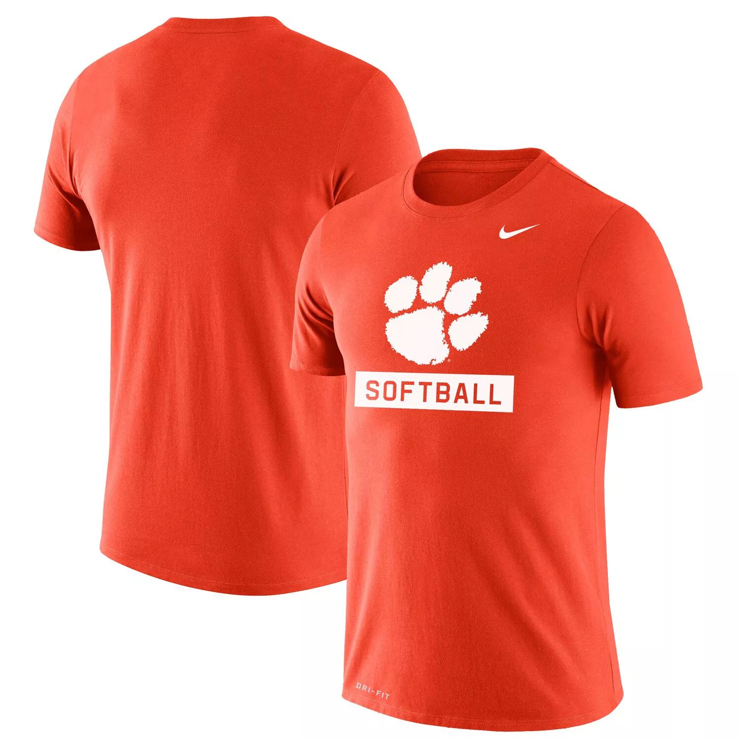 

Мужская оранжевая футболка Clemson Tigers Softball Drop Legend Performance Nike, Оранжевый, Мужская оранжевая футболка Clemson Tigers Softball Drop Legend Performance Nike