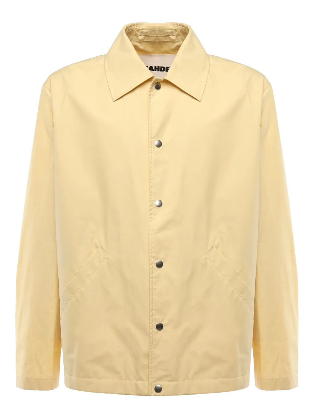 

Куртка-рубашка с логотипом JIL SANDER, желтый