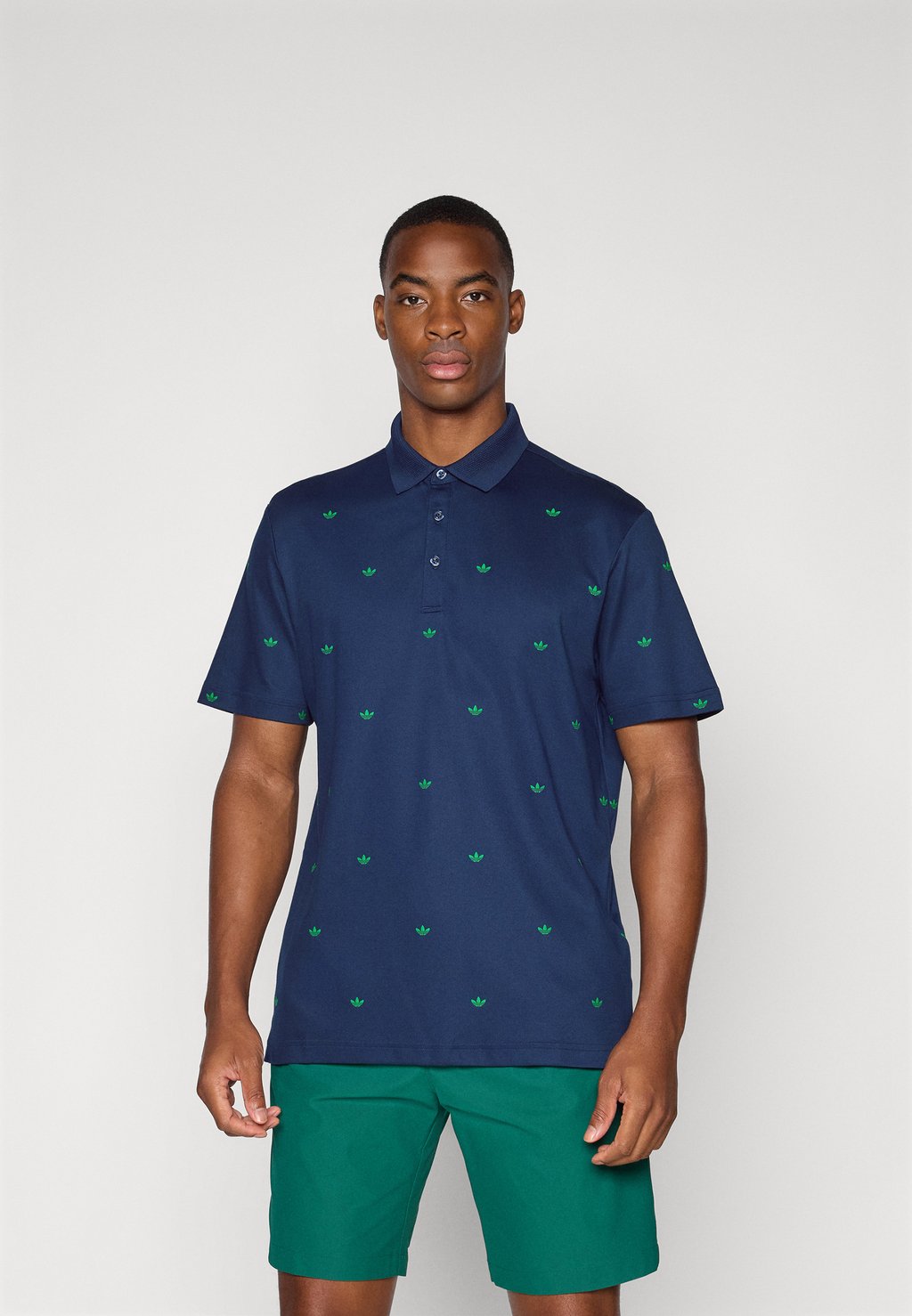 

Поло NOVELTY Adidas Golf Originals, темно-синий