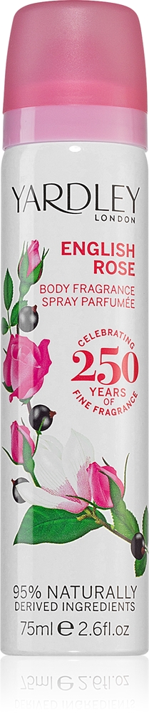 

Дезодорант-Спрей «Английская роза» Yardley, 75 мл