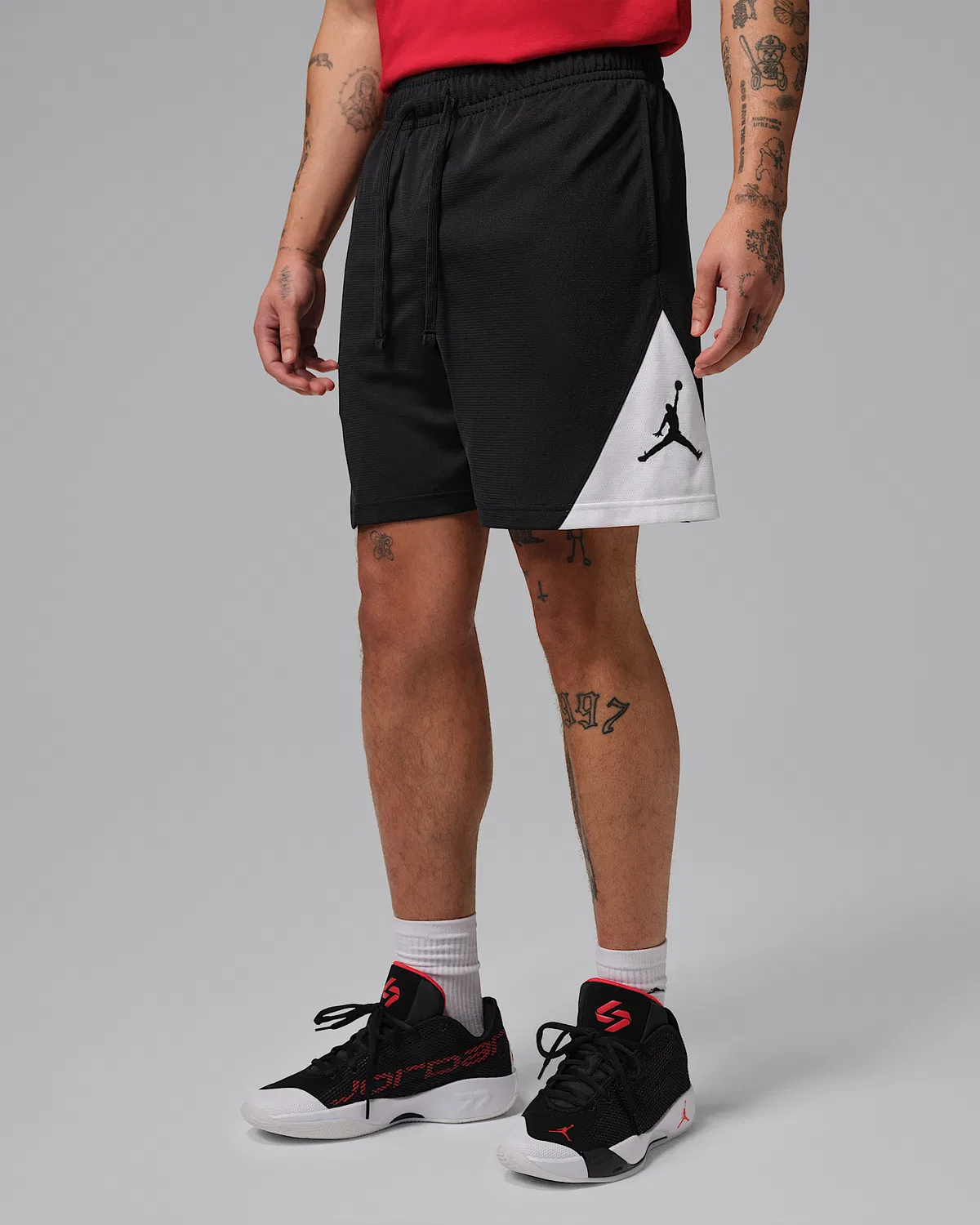Мужские шорты Dri-FIT Jordan Sport, Black/White/Black
