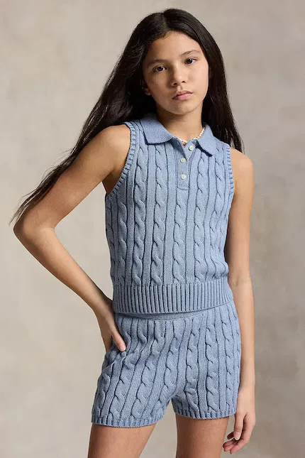 Жилет детский хлопковый Polo Ralph Lauren, синий