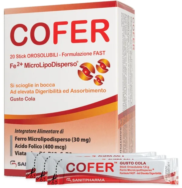 

Добавка Cofer, 20 пакетиков для перорального применения