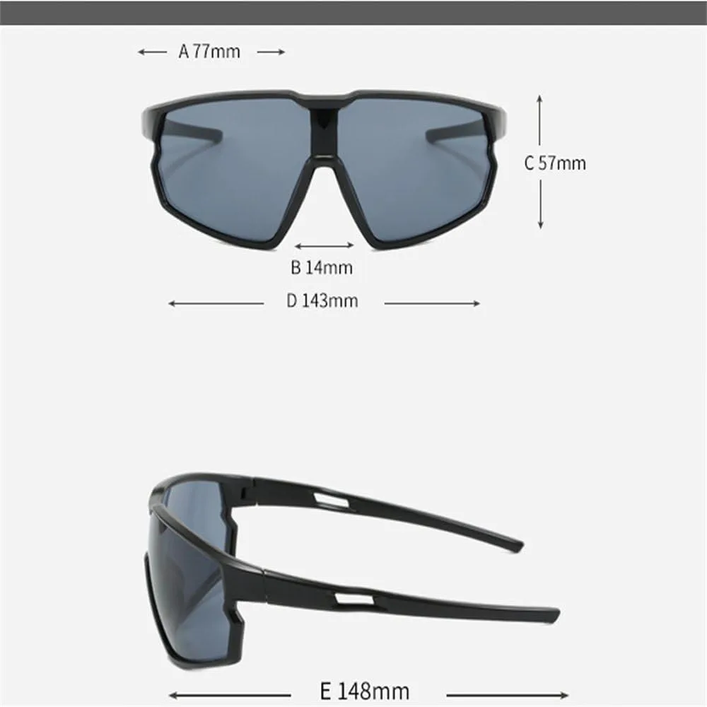 

Мужские ветрозащитные очки для велоспорта песочного цвета, разноцветные; женские солнцезащитные очки для занятий спортом на открытом воздухе KTUCN, Black