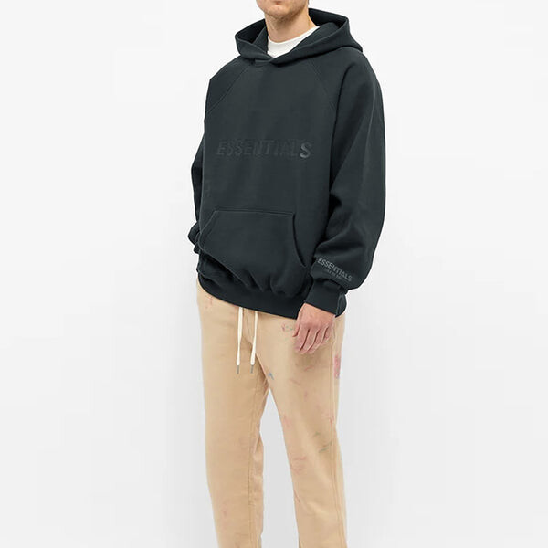 Толстовка fw20 ssence logo hoodie 'dark navy' Fear Of God Essentials, синий — фото 3