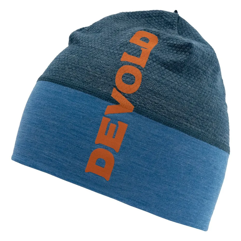 

Шапка DEVOLD OF NORWAY Running Merino 130, синий