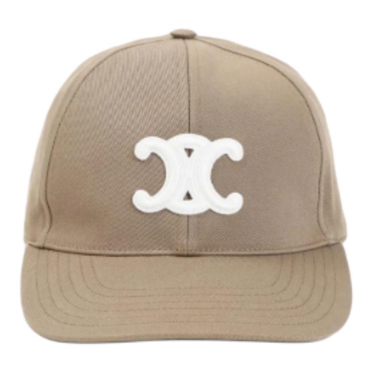 

CELINE Хлопковая бейсболка Unisex Khaki