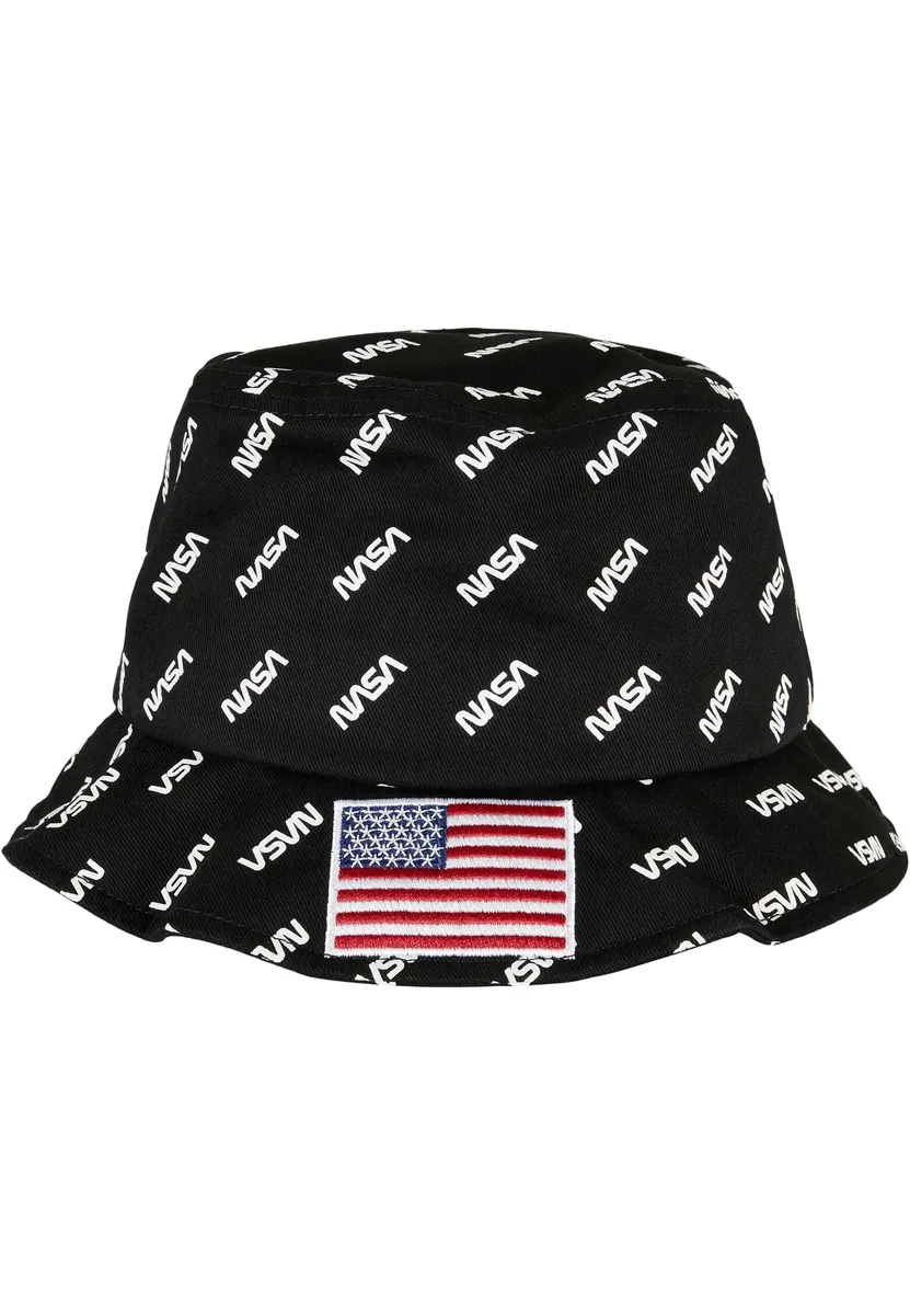 

Кепка MisterTee Trucker "MisterTee Unisex NASA Allover Bucket Hat ", черный