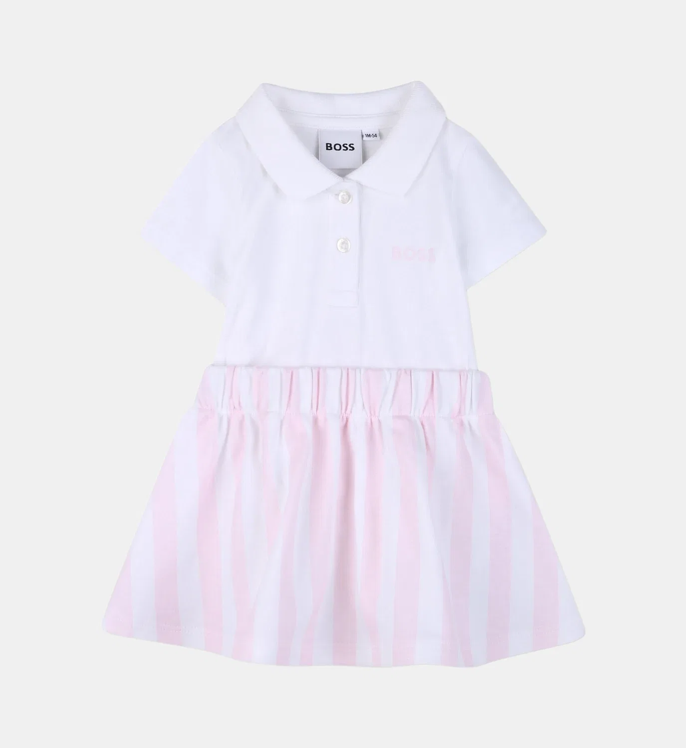 Платье 2 в 1 BOSS Kidswear, белый