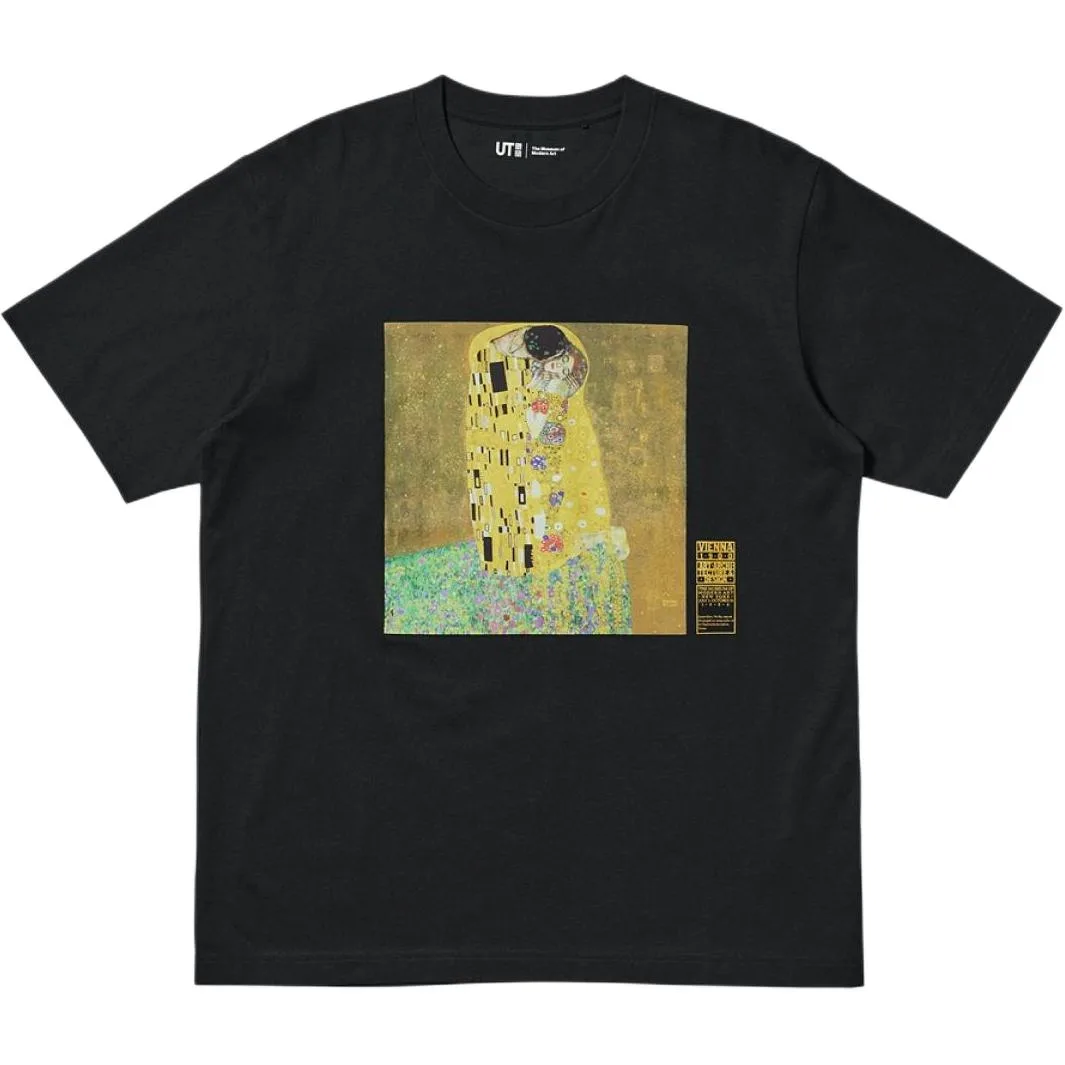 Футболка MoMA SS26 Unisex UNIQLO, черный