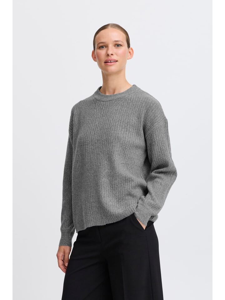 

Пуловер byoung Strick, серый