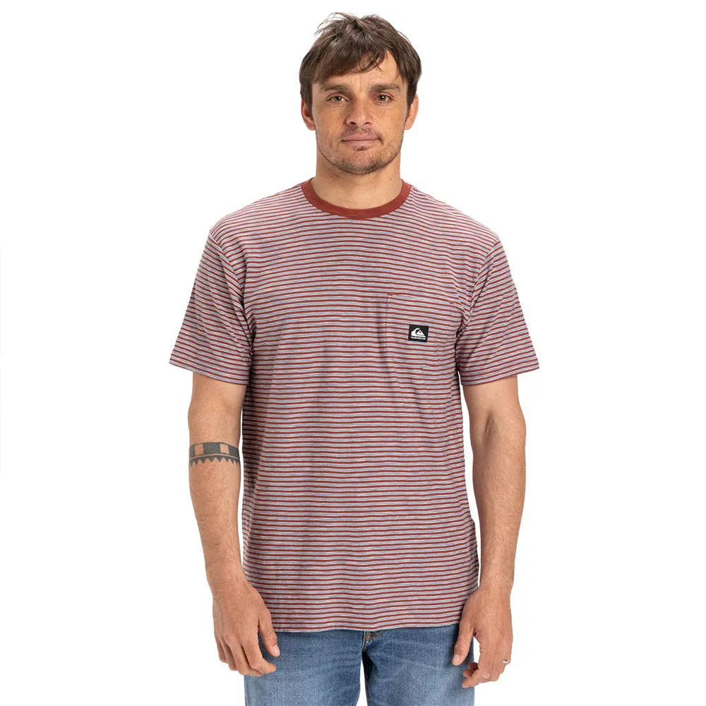 

Футболка с коротким рукавом Quiksilver Kentin Pocket, красный