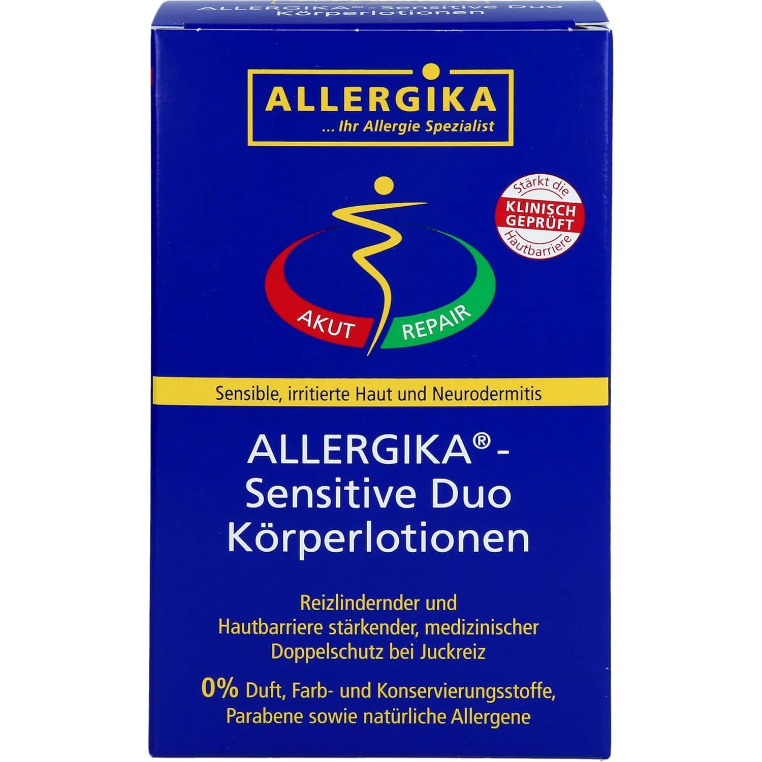 Лосьон для тела ALLERGIKA Sensitive Lotion Duo, 400 мл Allergika