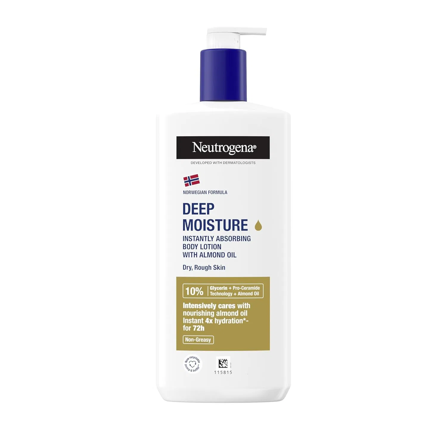 Увлажняющий лосьон-масло «Norwegian Formula Deep Moisture» от Neutrogena Neutrogena