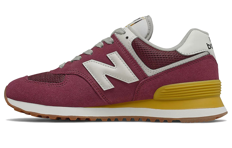 

Кроссовки женские серии NB 574 с низким верхом, бордовые New Balance