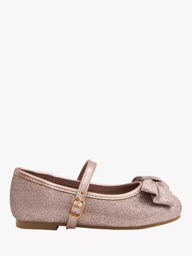 Детские балетки с блестками, розовые Angels by Accessorize