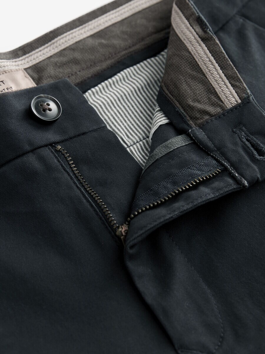 Брюки чинос Next Regular Chino Pants, серый — фото 4