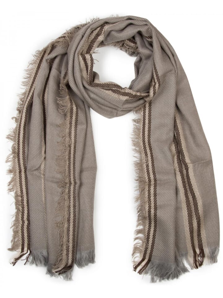 

Шарф styleBREAKER, цвет taupe/grau