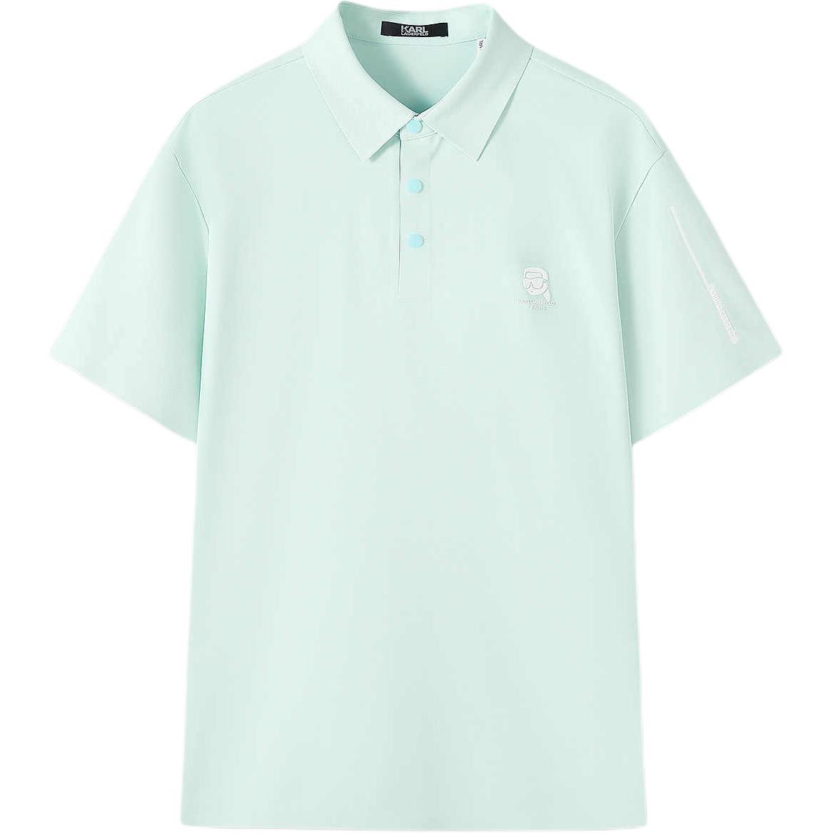 

KARL LAGERFELD / Karl Lagerfeld Jeans Футболка-поло Karl Lagerfeld SS25 мужская зеленая, Зеленый, KARL LAGERFELD / Karl Lagerfeld Jeans Футболка-поло Karl Lagerfeld SS25 мужская зеленая