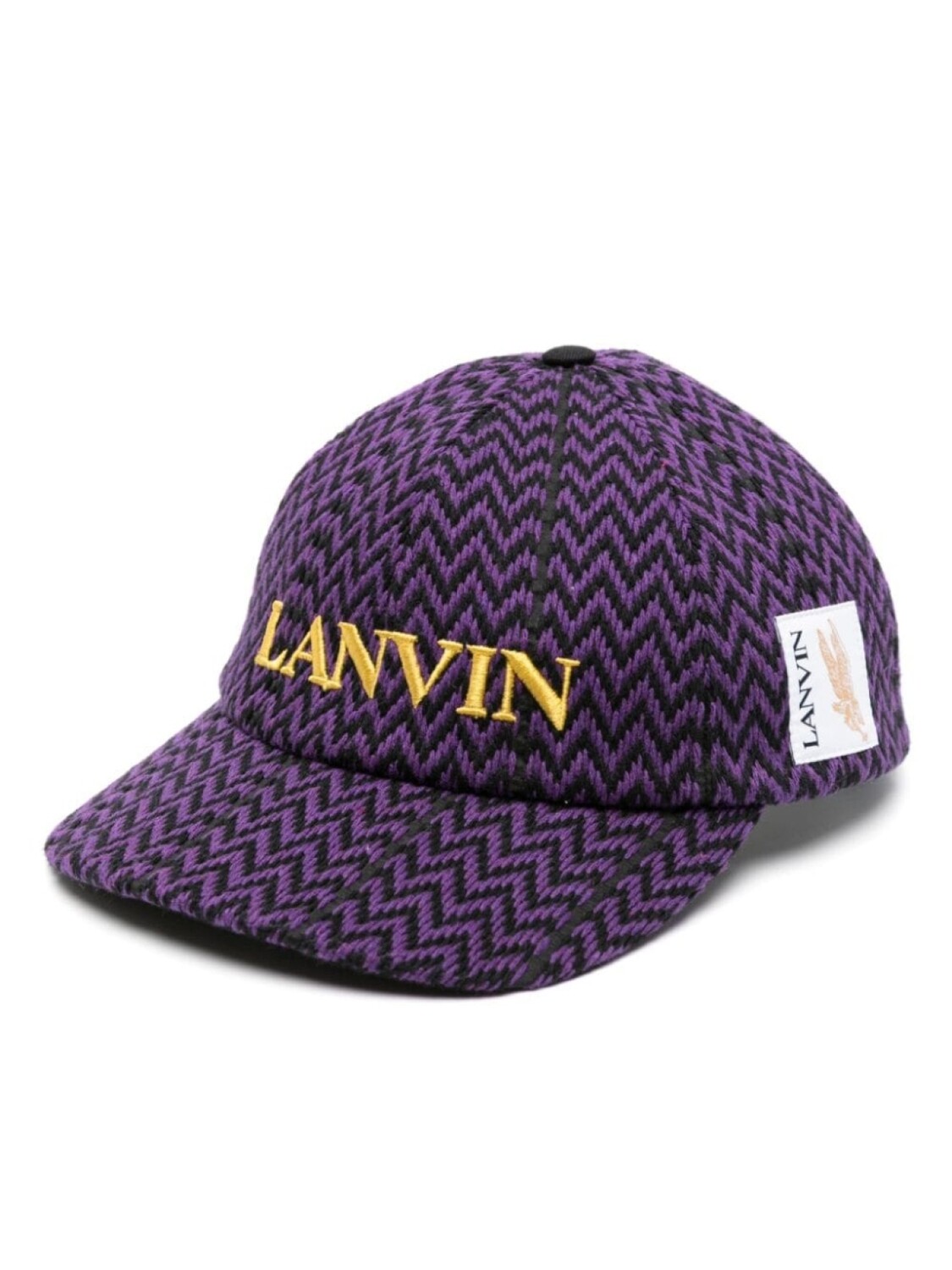 

Lanvin кепка с вышитым логотипом, черный