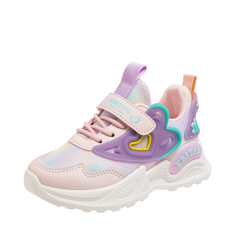 

Нескользящие, амортизирующие, износостойкие, с низким верхом, детские кроссовки для повседневной носки ZHULE, фиолетовый