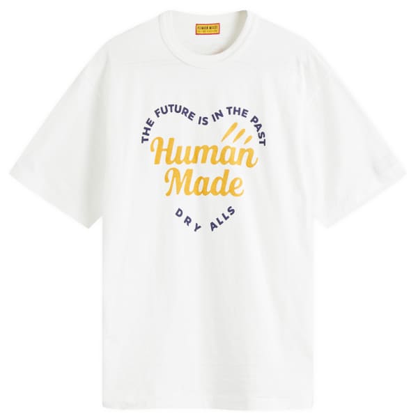 

Футболка с графическим принтом «Сердце» Human Made, белый