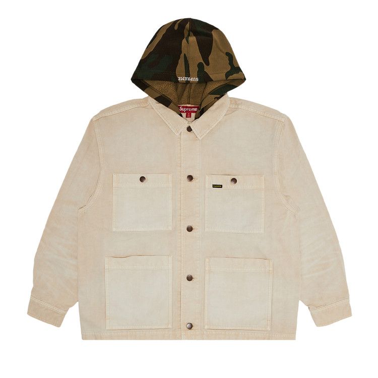 

Пальто Supreme Worn Hooded Chore Coat, Natural