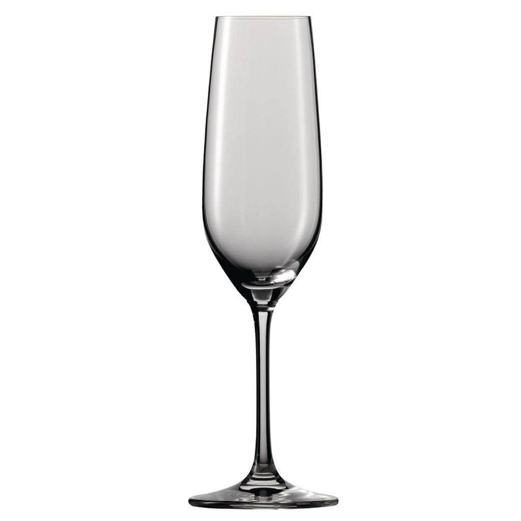 

Schott Zwiesel Набор из 6 бокалов для шампанского Viña Tritan Crystal, изготовлен в ЕС, можно мыть в посудомоечной машине, тритановый защитный бокал для шампанского 110488, прозрачный