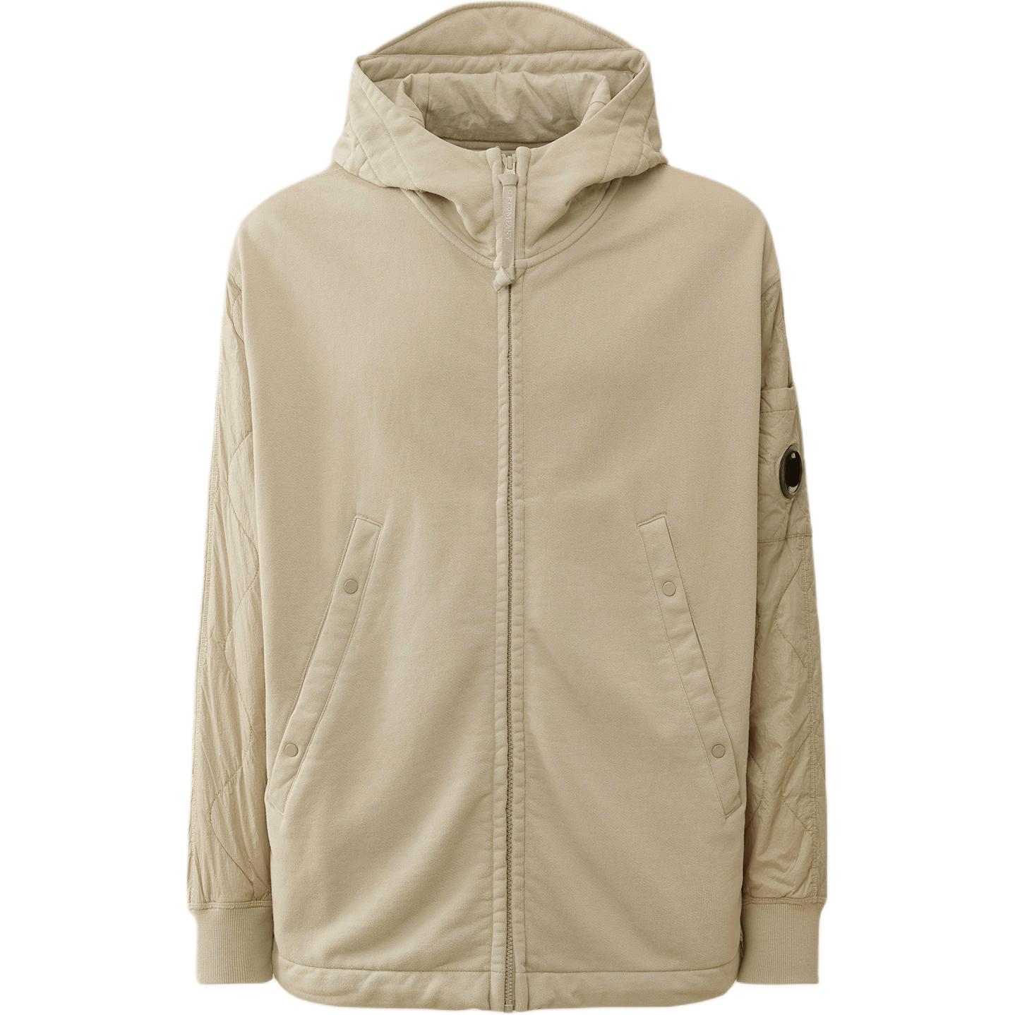 

C.P.Company Куртка с капюшоном и панелями, Khaki