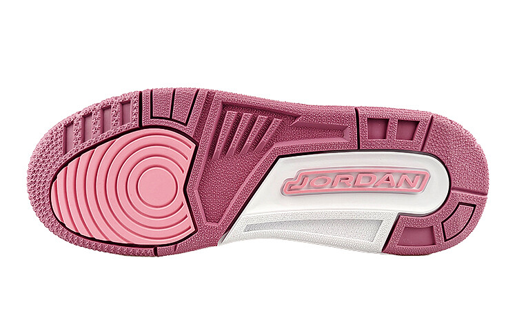 Кроссовки JORDAN Legacy 312 Vintage Basketball Shoes Women's Mid-Top White Pink — фото 4