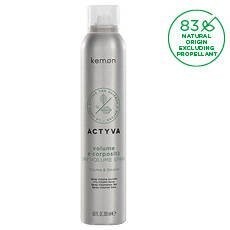 Kemon Actyva, Volume e Coposita Dry Volume Spray, Сухой спрей, придающий объем и текстуру волосам, 200мл — фото 2